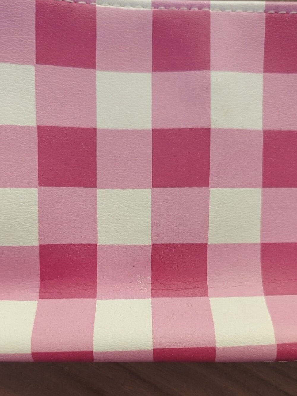 Vintage Y2K Paul Frank Pink Gingham Checkered Shoulder Bag Julius Monkey - Picture 16 of 16